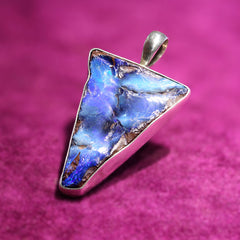 A5893 Solid Boulder Opal Pendant