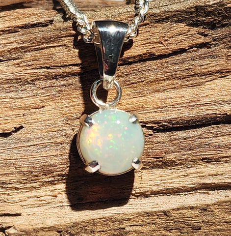 A0043 Solid Opal Pendant