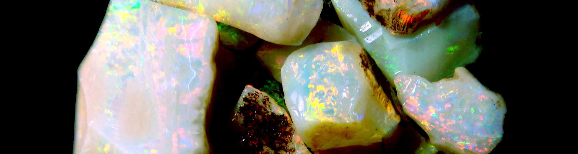 banner image - Opal mining and jewellery